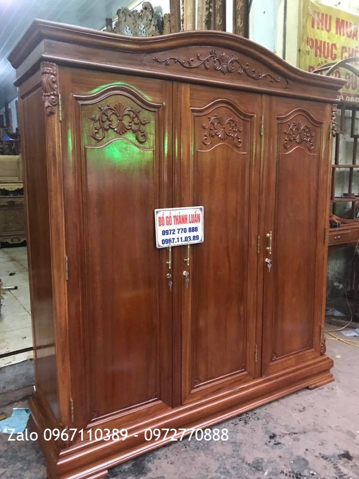 Giường, Tủ Áo Gỗ Hương Đỏ: