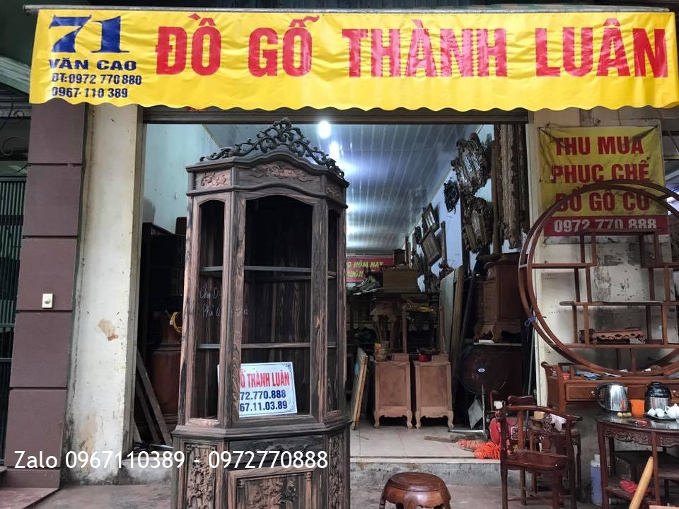 Tủ Rượu Gốc Gỗ Mun Hoa. Chú Dũng Cẩm Phả Quảng Ninh.