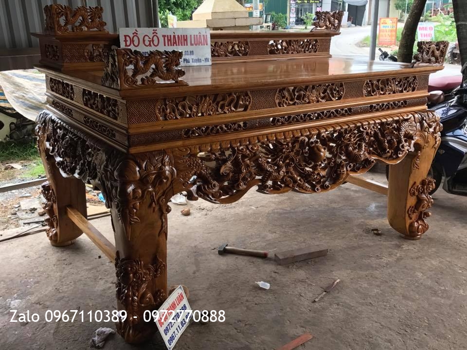 BỘ SẬP THỜ TỨ LINH NHỊ CẤP. Khách Long Biên HN::