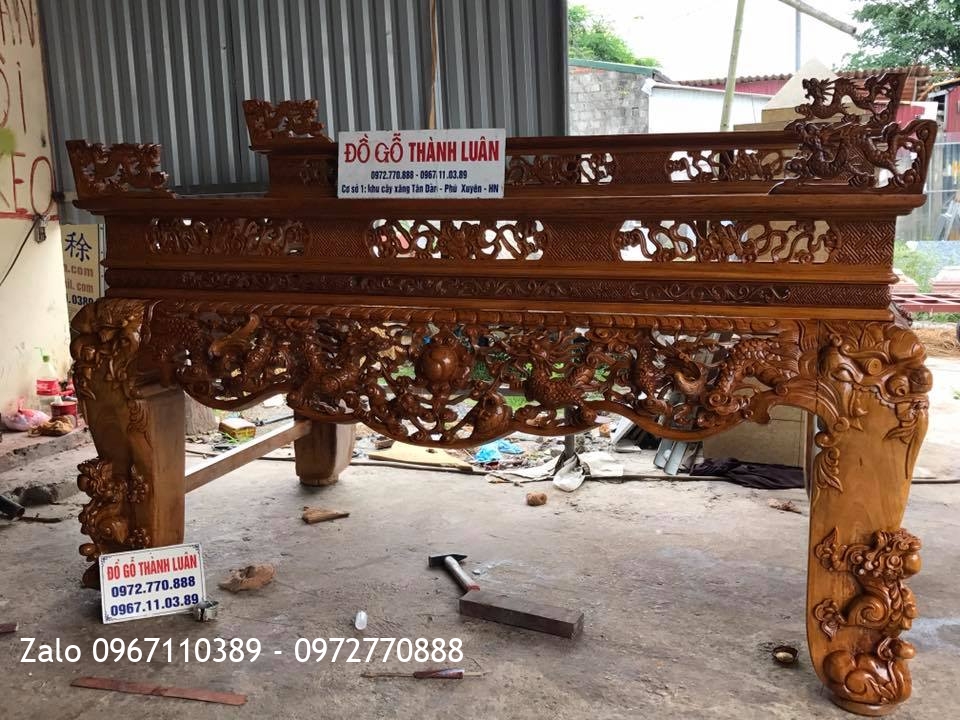 BỘ SẬP THỜ TỨ LINH NHỊ CẤP. Khách Long Biên HN::.