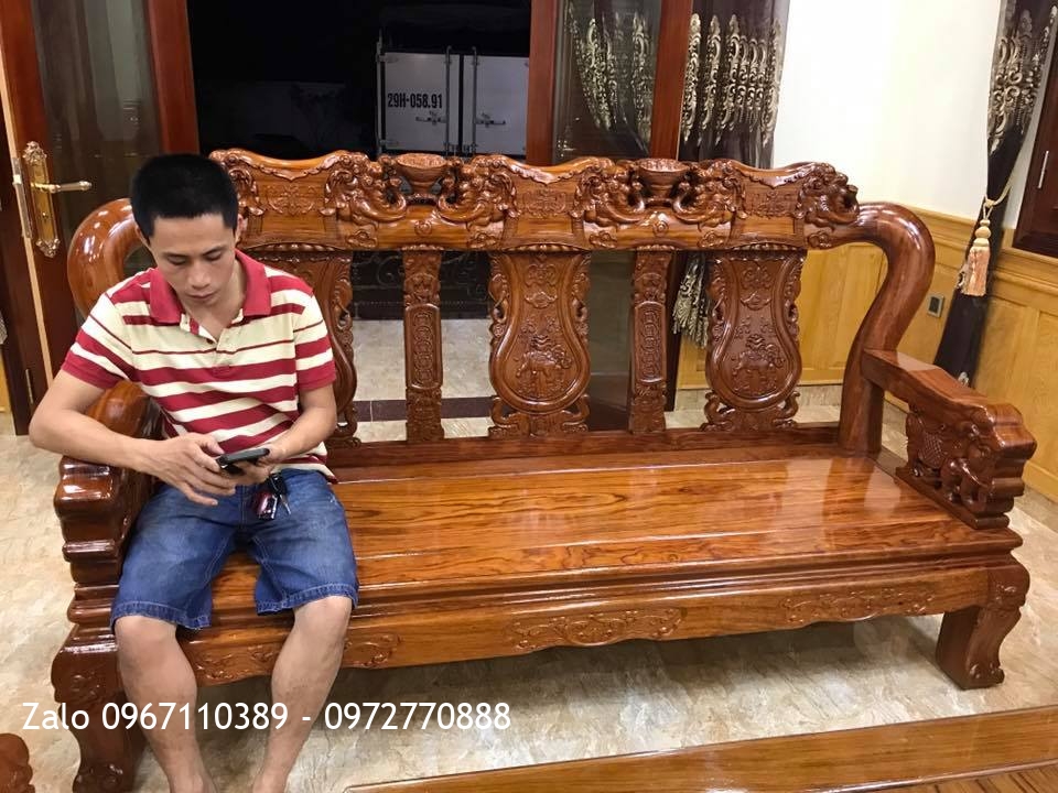 Ghế Minh Quốc Voi Gỗ Cẩm Lai Nam Phi. Chú Dũng Phát Thái Nguyên.