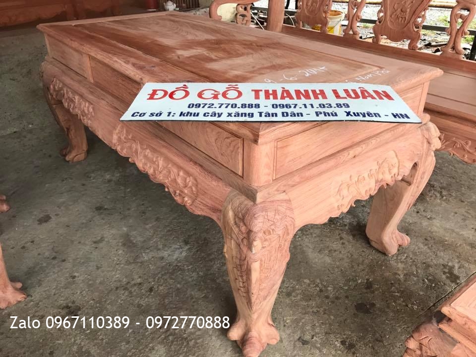 Bộ Ghế Đào Chim C12 Gỗ Hương Đá Nam Phi: