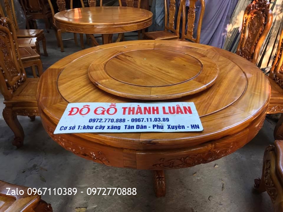 2 Bộ Bàn Ghế Ăn Gỗ Gụ Mẫu Hoa Lan Tây. Mẫu Đàn. Khách Lào Cai:.