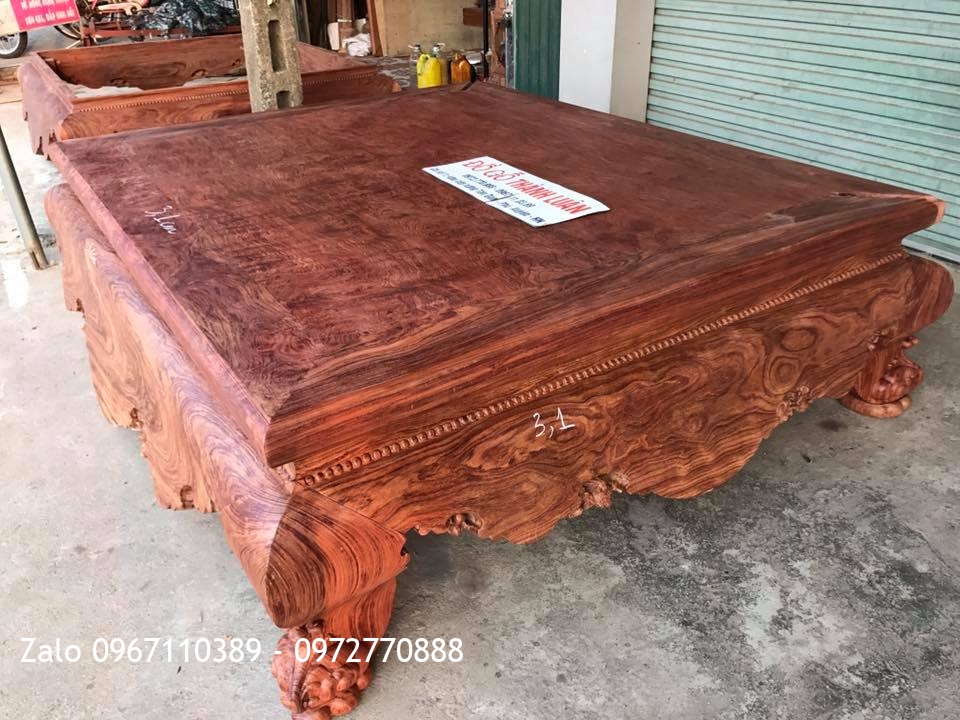 SẬP CẨM LAI MẶT 1 LÁ DÀY 3,1cm Vân Ví. Khách Hà Nội-