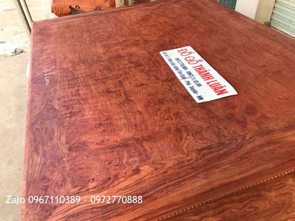 SẬP CẨM LAI MẶT 1 LÁ DÀY 3,1cm Vân Ví. Khách Hà Nội.