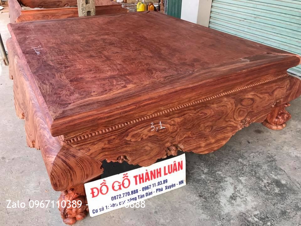SẬP CẨM LAI MẶT 1 LÁ DÀY 3,1cm Vân Ví. Khách Hà Nội.: