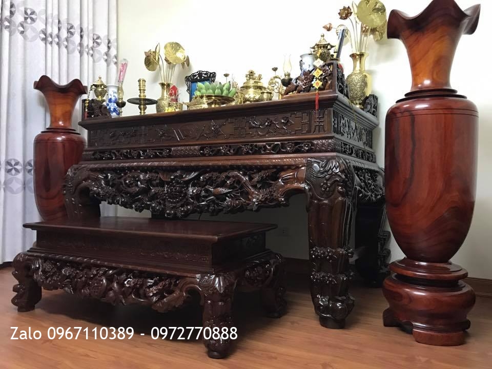 Bộ sập thờ mai điểu siêu Víp. C Thiều Hà Nội