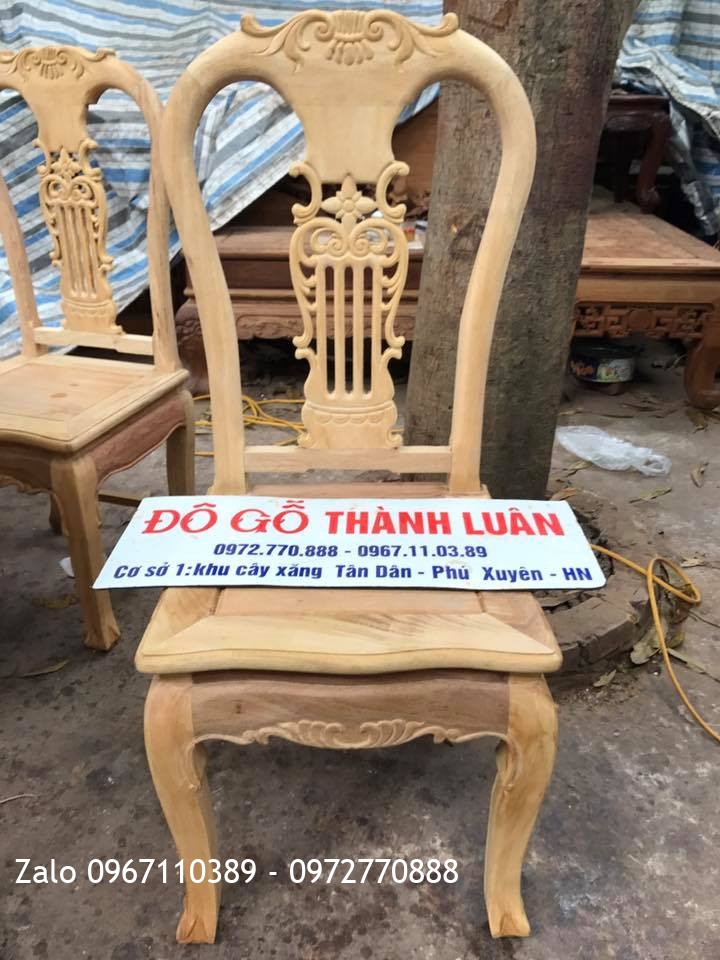 Bộ Bàn Ghế Ăn Mẫu Đàn Mới Gỗ Gụ. Chú Hùng Lào Cai_