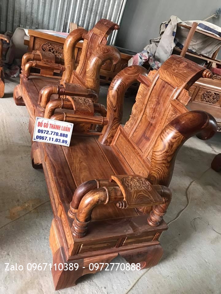 Bộ Ghế Tần Thuỷ Hoàng C14. 10 Món VIP. Khách DakLak