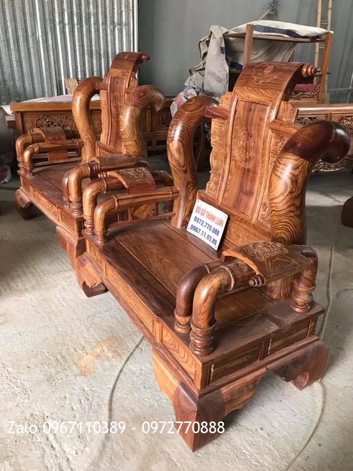 Bộ Ghế Tần Thuỷ Hoàng C14. 10 Món VIP. Khách DakLak,