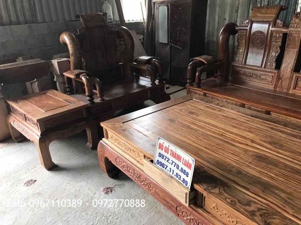 Bộ Ghế Tần Thuỷ Hoàng C14. 10 Món VIP. Khách DakLak,.