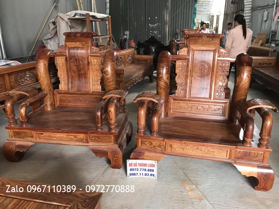 Bộ Ghế Tần Thuỷ Hoàng C14. 10 Món VIP. Khách DakLak,