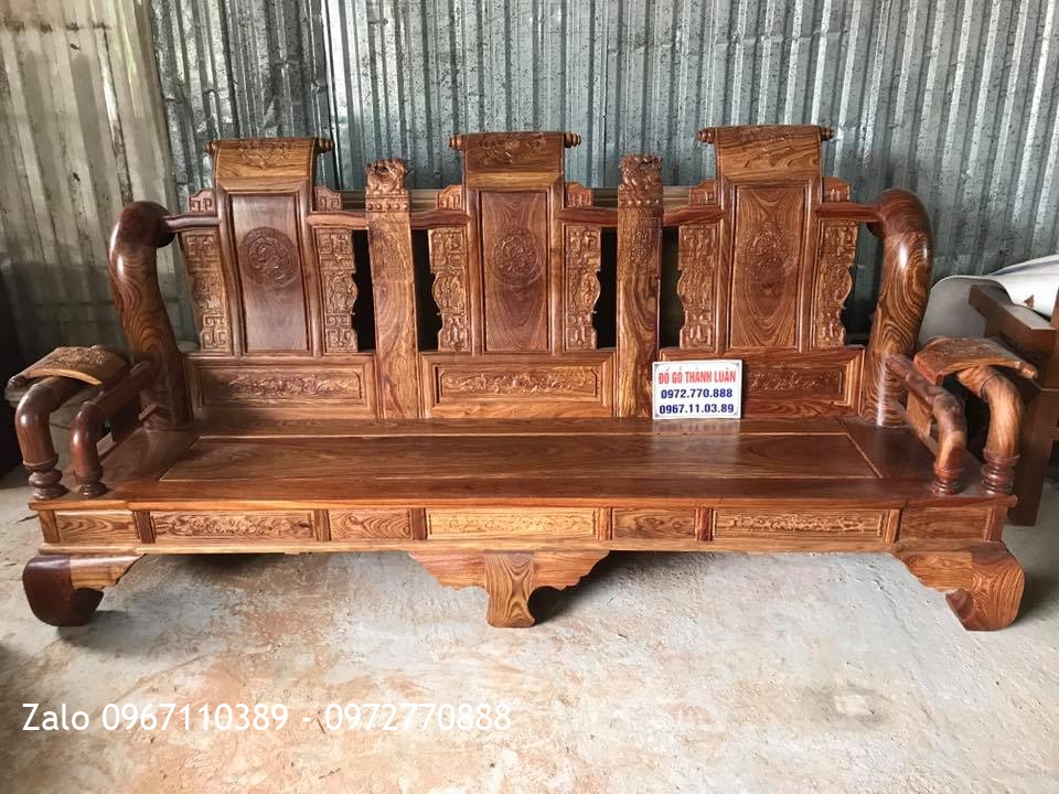 Bộ Ghế Tần Thuỷ Hoàng C14. 10 Món VIP. Khách DakLak.