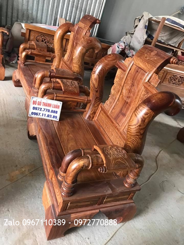 Bộ Ghế Tần Thuỷ Hoàng C14. 10 Món VIP. Khách DakLak