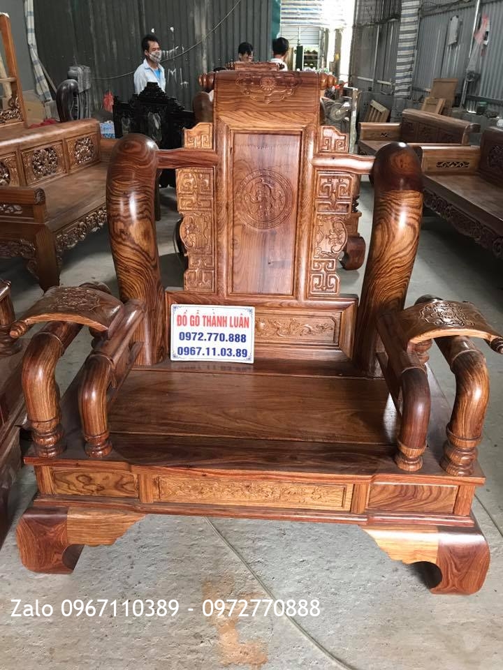 Bộ Ghế Tần Thuỷ Hoàng C14. 10 Món VIP. Khách DakLak: