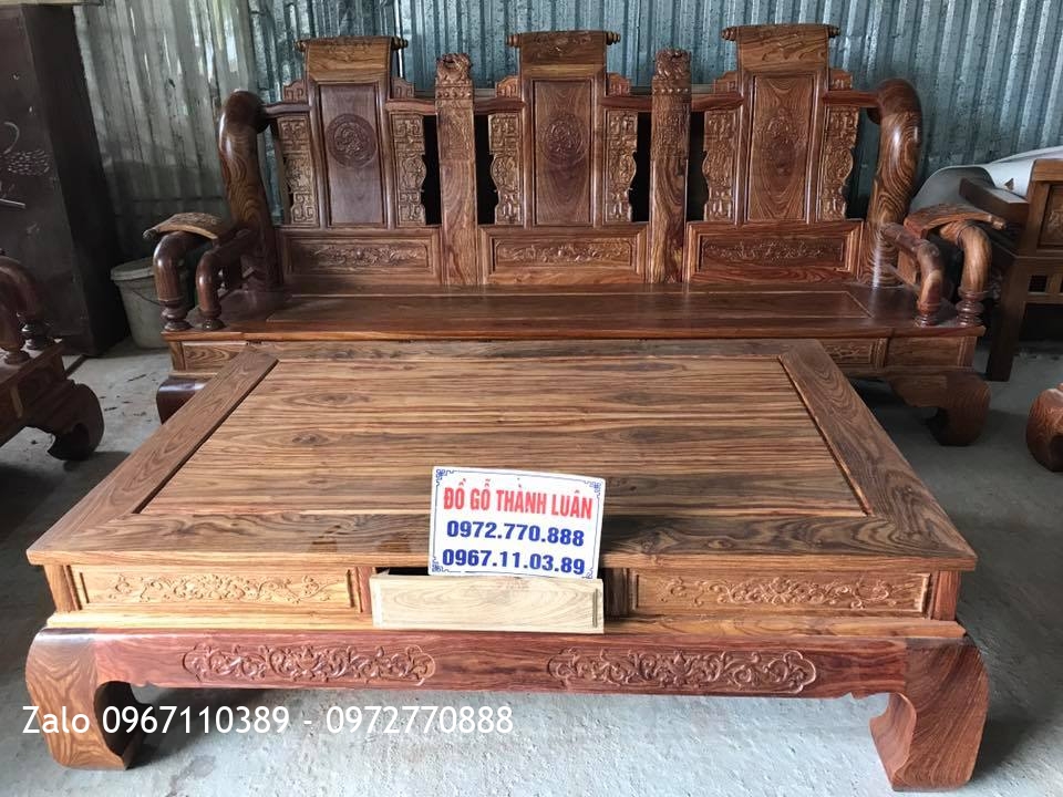 Bộ Ghế Tần Thuỷ Hoàng C14. 10 Món VIP. Khách DakLak:.