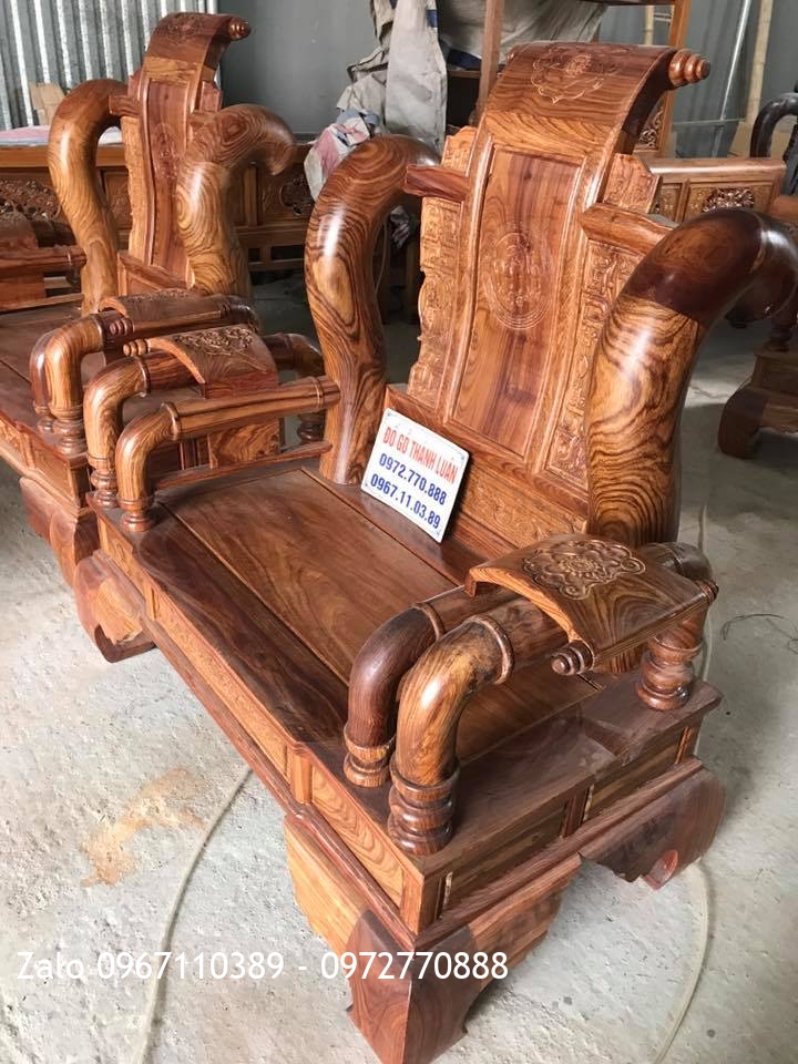 Bộ Ghế Tần Thuỷ Hoàng C14. 10 Món VIP. Khách DakLak:.