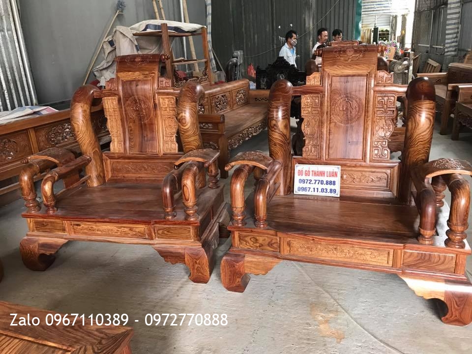 Bộ Ghế Tần Thuỷ Hoàng C14. 10 Món VIP. Khách DakLak::.