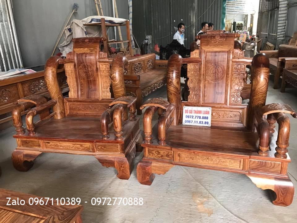 Bộ Ghế Tần Thuỷ Hoàng C14. 10 Món VIP. Khách DakLak::