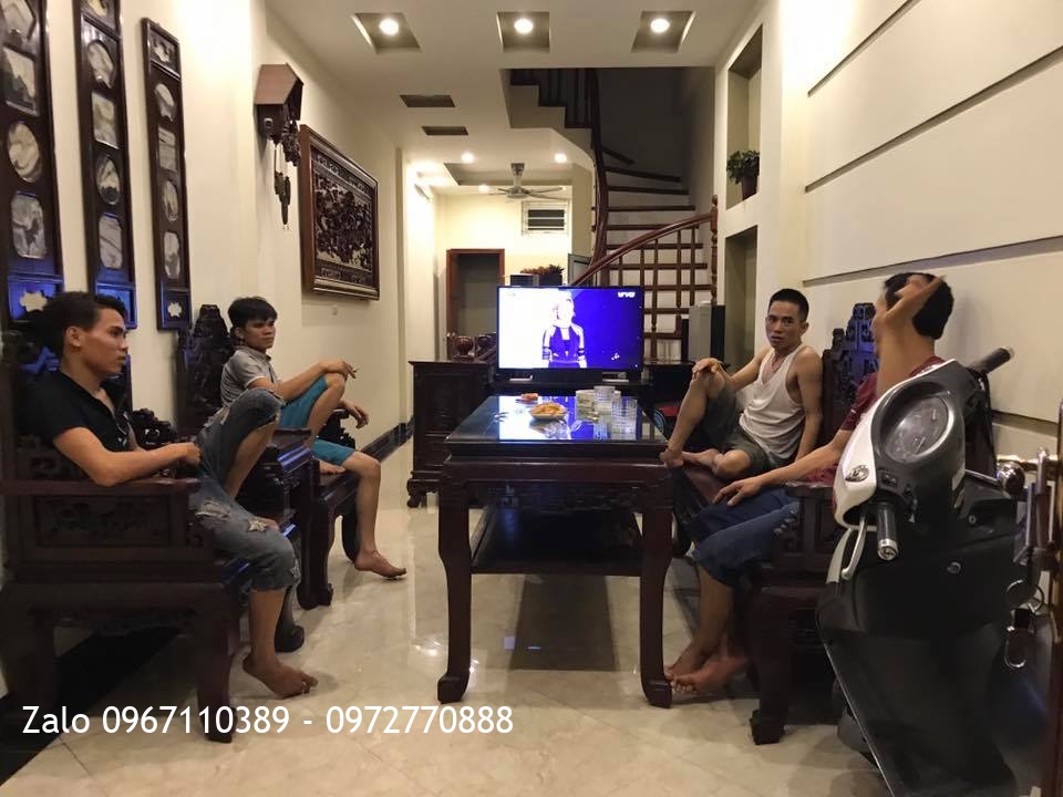 Bộ Trường Kỷ Huế Ngũ Lân Vờn Cầu Gỗ Gụ Đánh Xáp. Khách Hà Nội: