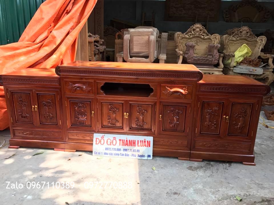 Bộ Nội Thất Phòng Khách Gỗ Hương Đỏ Lào VIP. A Cường Hưng Yên::.