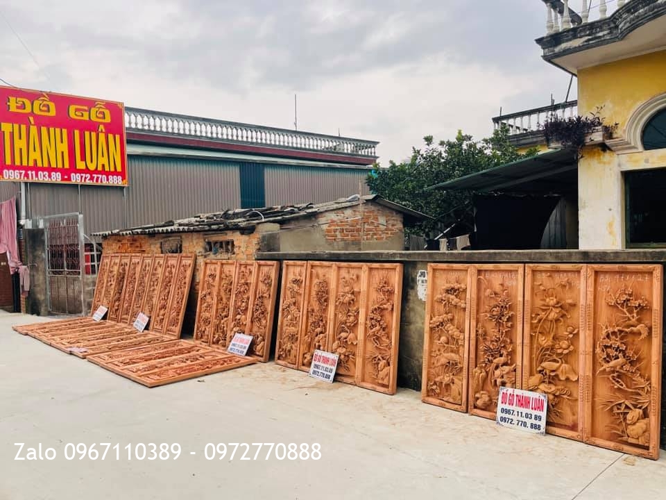 Báo Giá 15 Bộ Tranh Tứ Quý Gỗ Hương Mẫu Mới 2021,