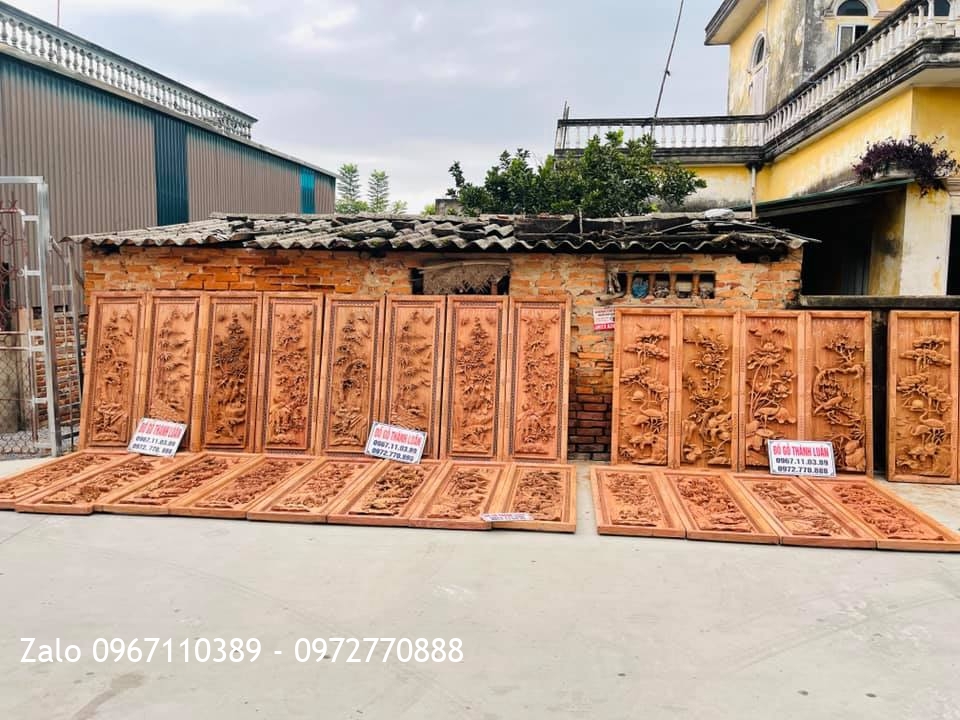Báo Giá 15 Bộ Tranh Tứ Quý Gỗ Hương Mẫu Mới 2021..