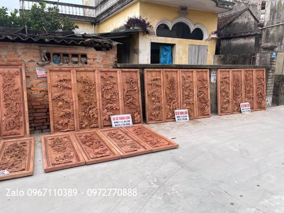 Báo Giá 15 Bộ Tranh Tứ Quý Gỗ Hương Mẫu Mới 2021..
