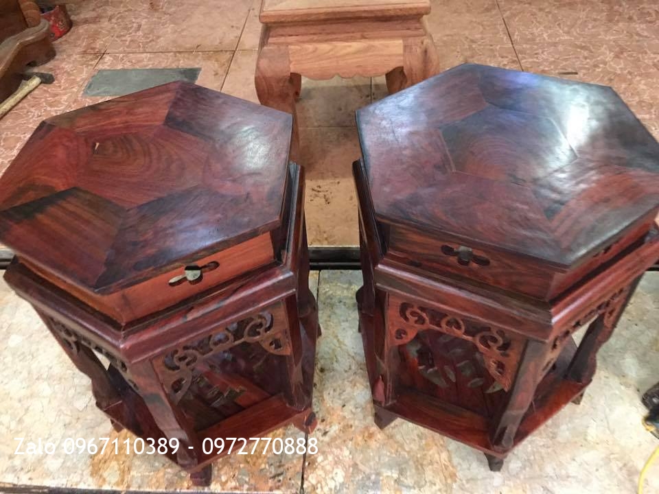 Khay Trà Gỗ Trắc Và Kỳ Lân Mẫu Tử Gỗ Hương Tỳ Hưu Phong Thuỷ. Khách Miền Nam.