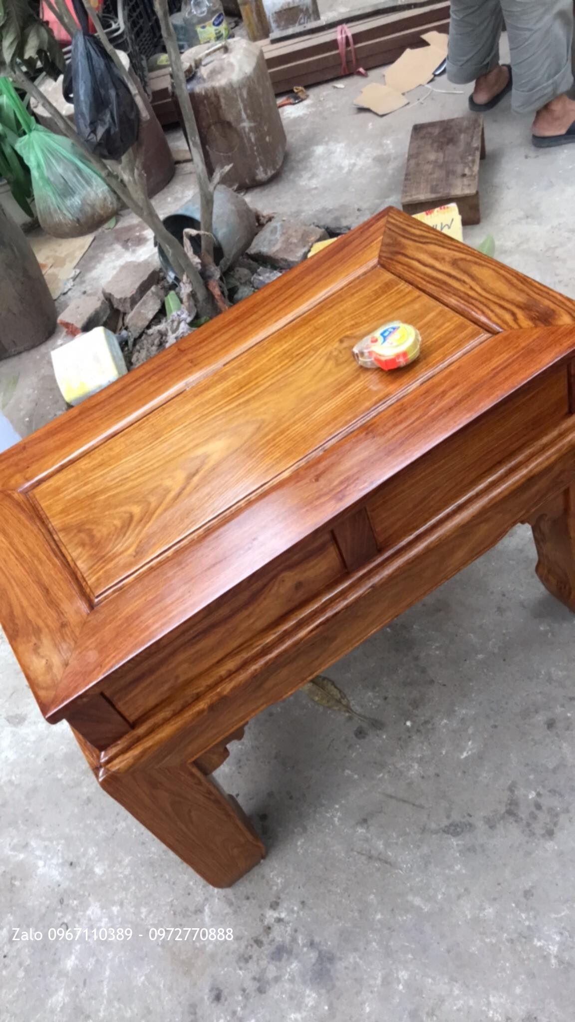 Bộ ghế Như Ý Voi Tay Hộp Gỗ Hương Vân VÍP. A Điếng Quy Nhơn Bình Định,