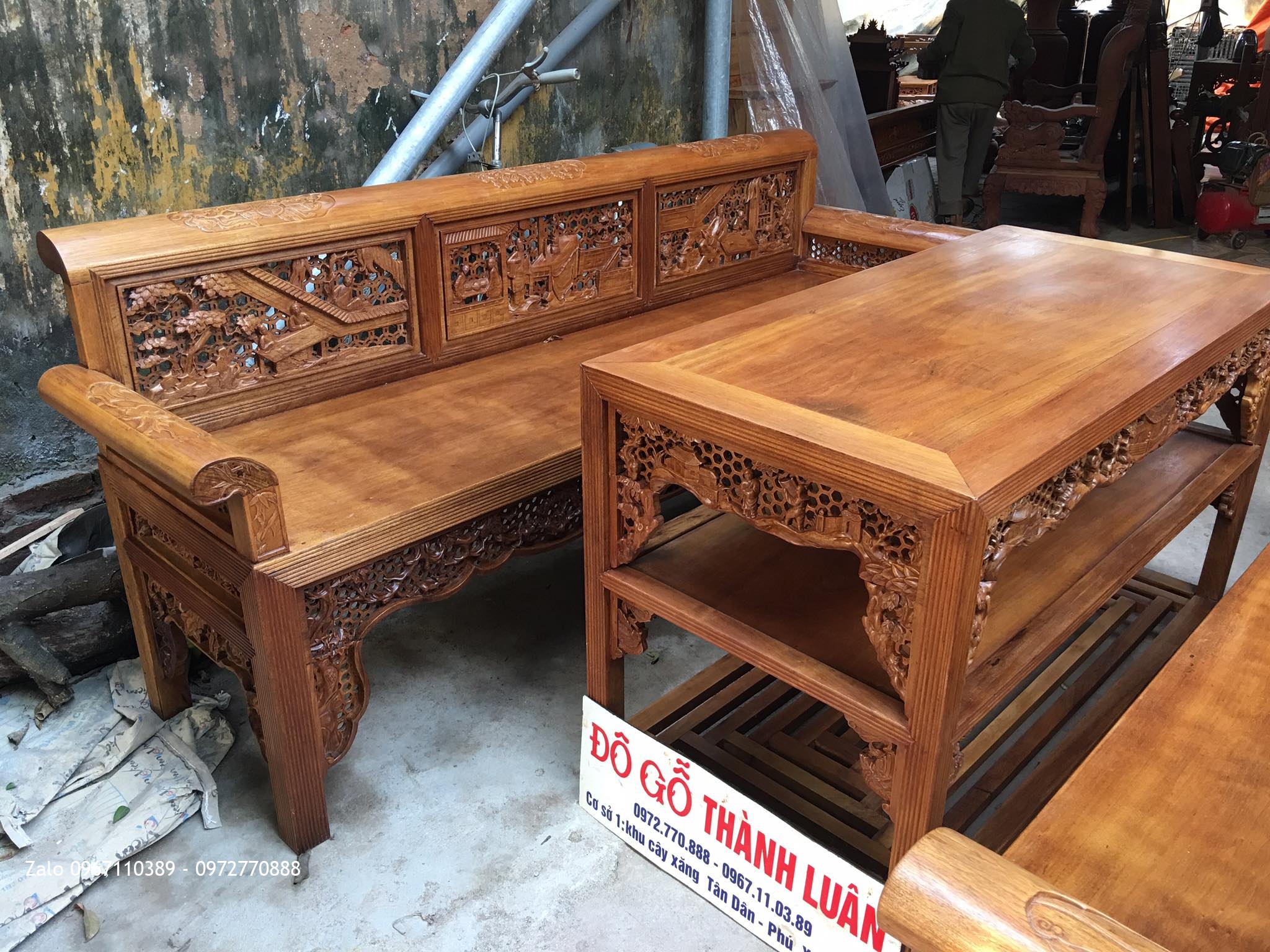 Trường Kỷ Đục Tích Tam Quốc Gụ Mật. A Toàng HN.