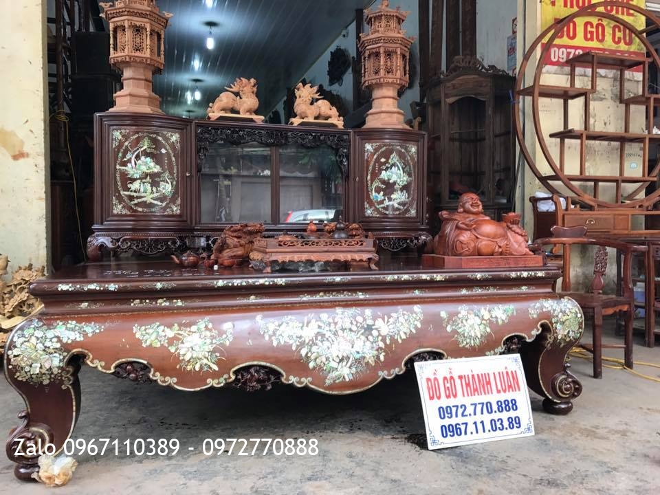 Sập Gụ Tủ Chè Gụ Ta Hàng Tái Sử Dụng.: