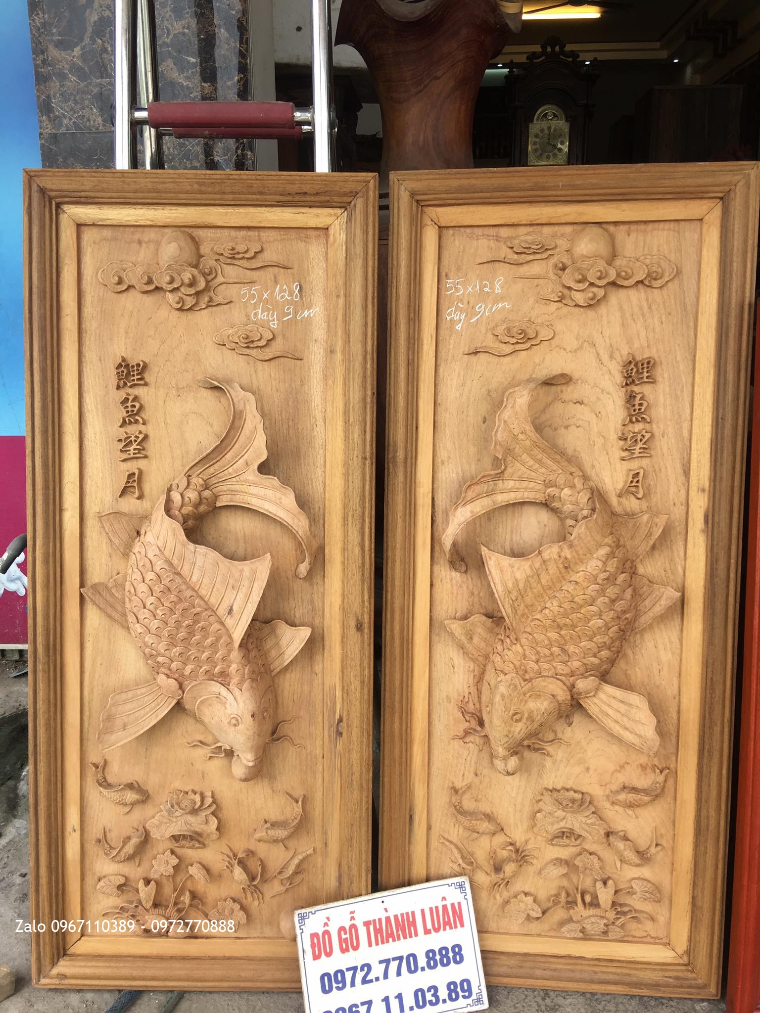 c Lịch Đục Tam Đa, Cá chép Lý Ngư Vọng Nguyệt Đục Trạm 4D Đẳng Cấp.