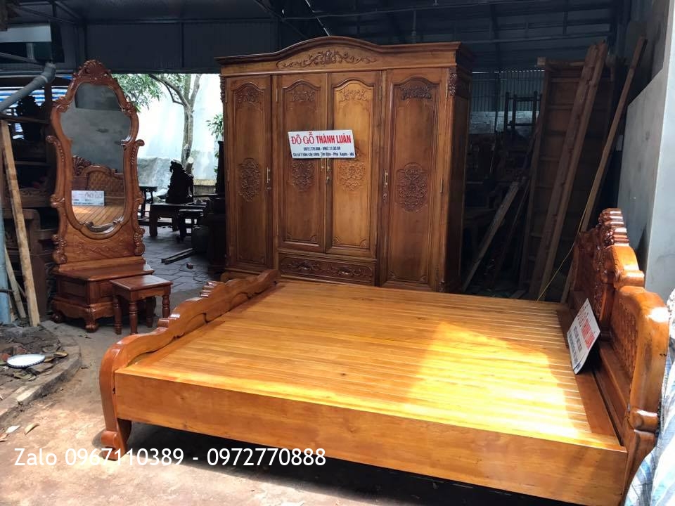 Giường, Tủ Áo, Bàn Trang Điểm Gỗ Gụ. Khách Ninh Bình::.