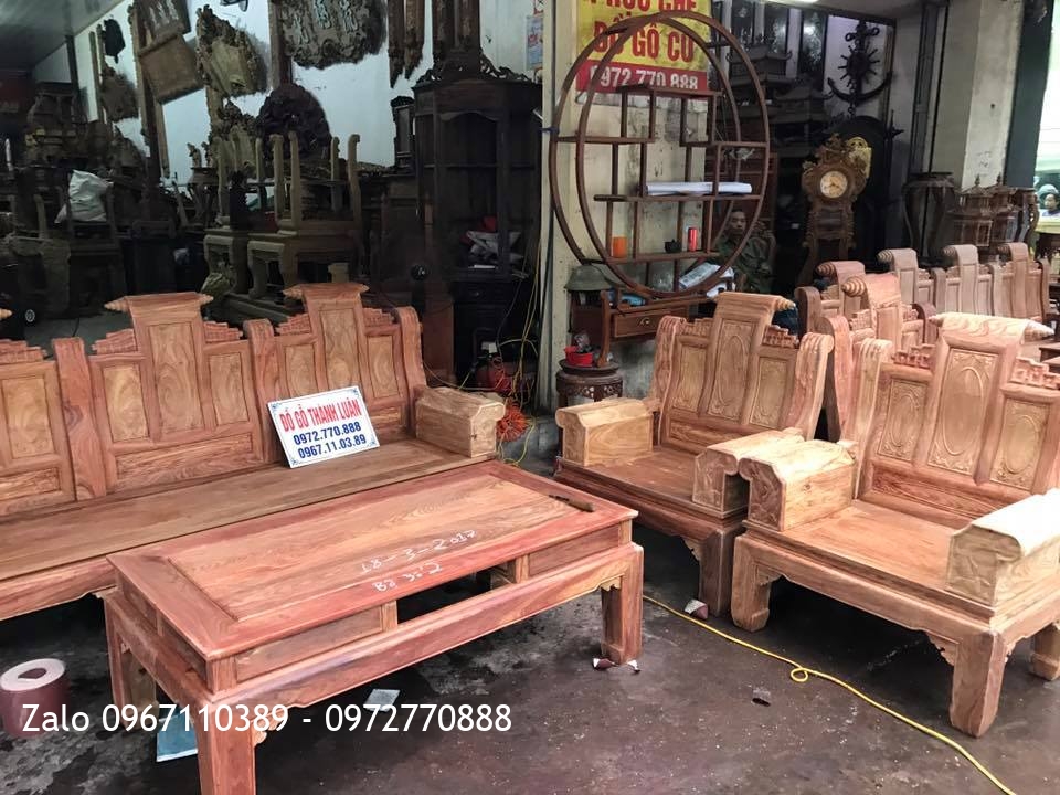 Bộ Âu Á Hộp Hương Vân Đỏ.6 Món(Bộ Nhỏ).