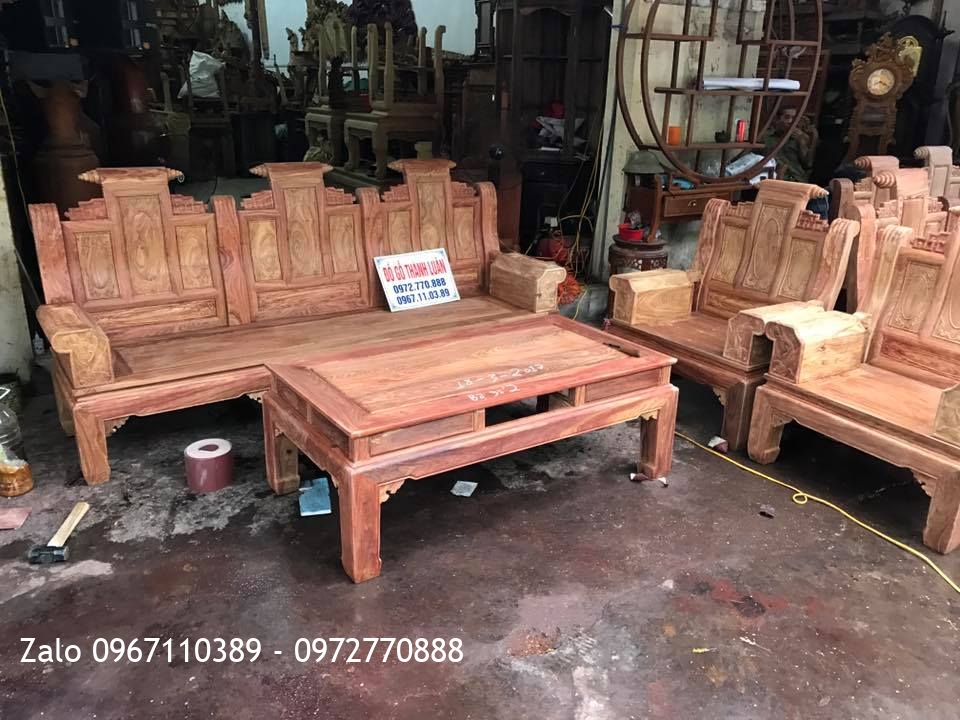 Bộ Âu Á Hộp Hương Vân Đỏ.6 Món(Bộ Nhỏ).