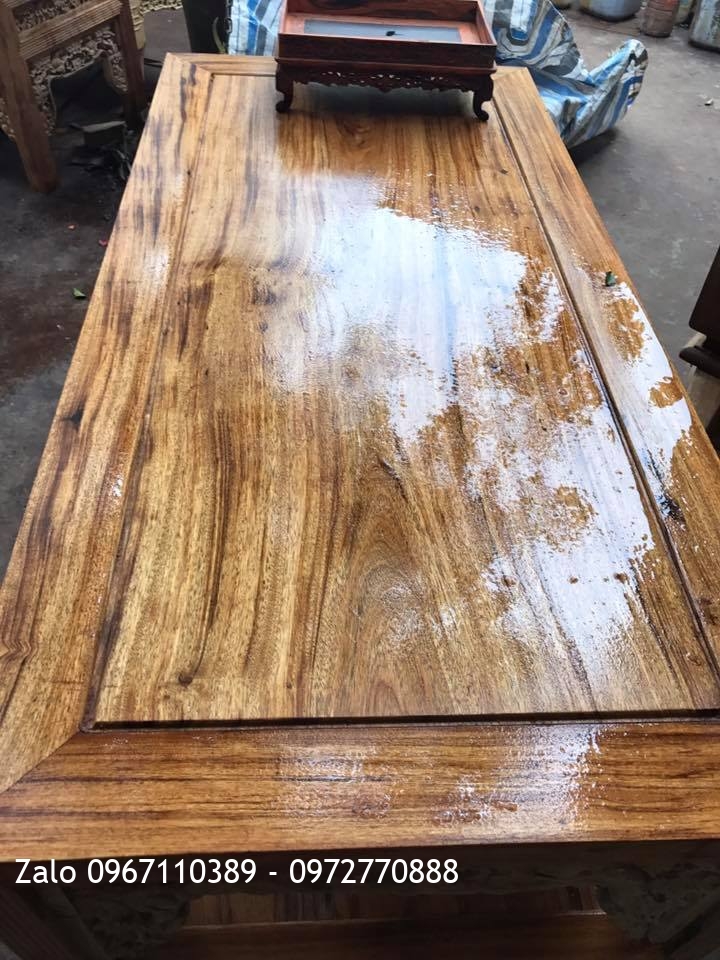 Bộ Trường Kỷ Bắc Bộ Gỗ Gụ Ta Qủang Bình;