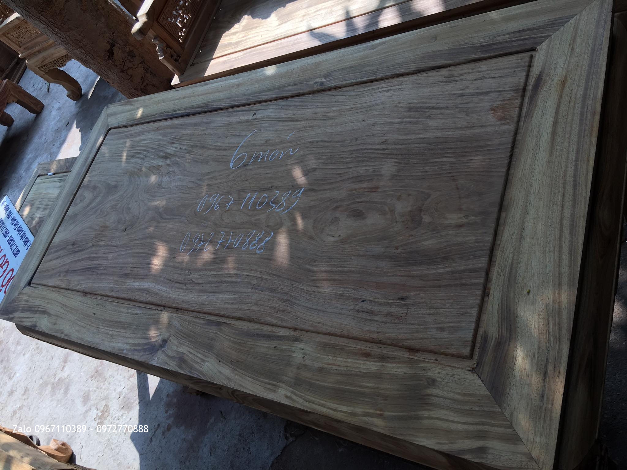 2 Bộ Trường Kỷ Huế Ngũ Lân 6 Món Gỗ Gụ Ta Quảng Bình Vân Tuyển.