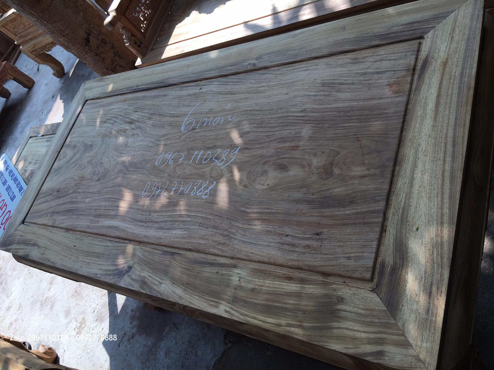 2 Bộ Trường Kỷ Huế Ngũ Lân 6 Món Gỗ Gụ Ta Quảng Bình Vân Tuyển.