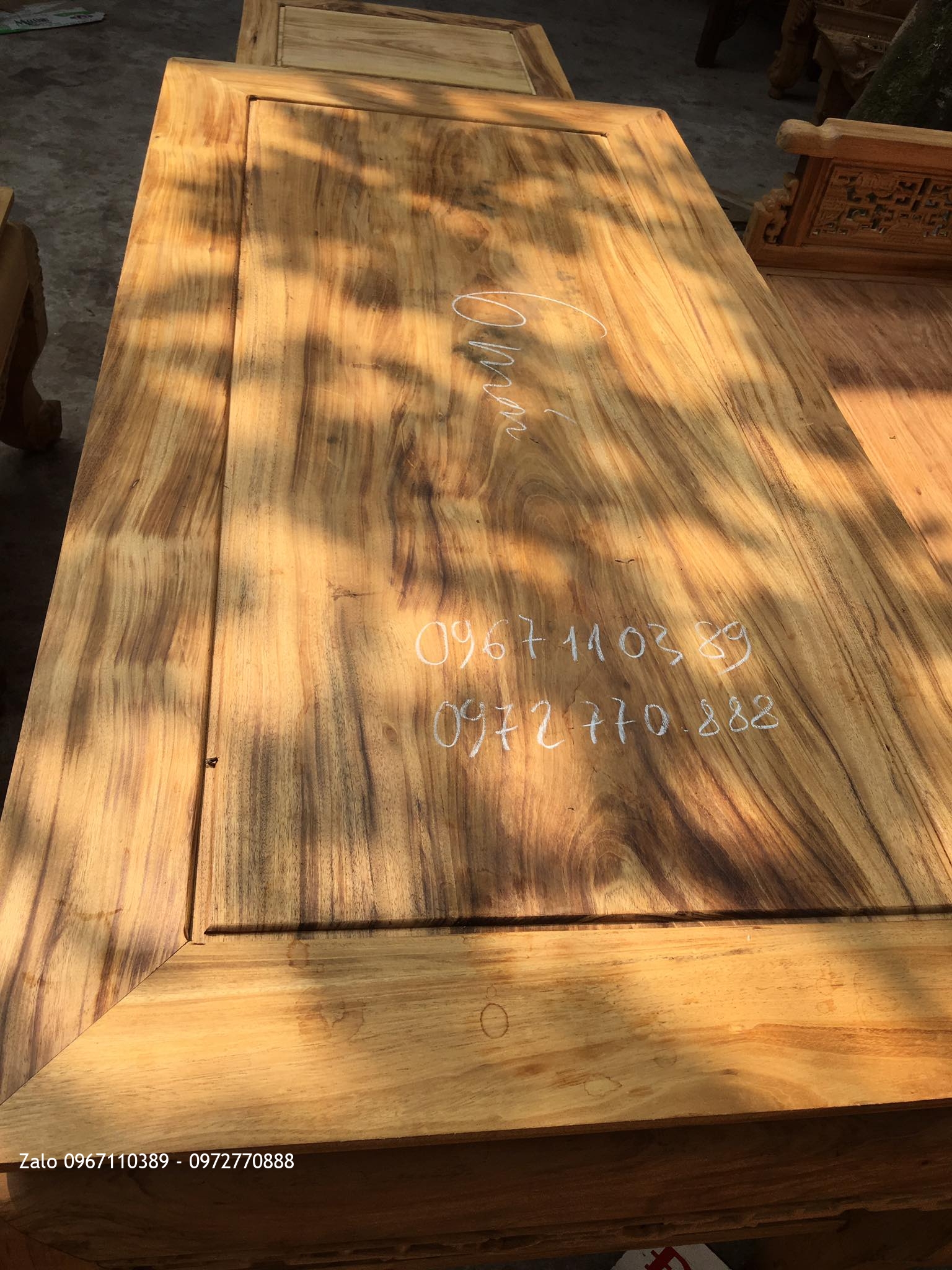 2 Bộ Trường Kỷ Huế Ngũ Lân 6 Món Gỗ Gụ Ta Quảng Bình Vân Tuyển:.