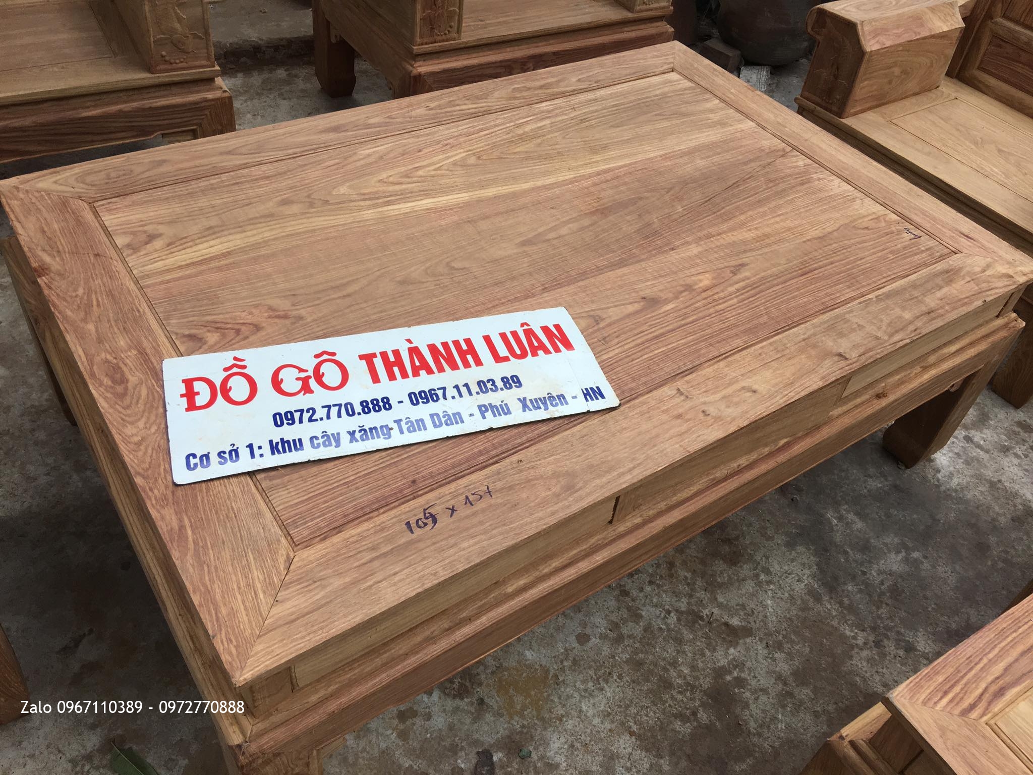 Bộ bàn ghế âu á hộp gỗ hương vân đỏ Nam Phi 8 món (VÂN VÍP)