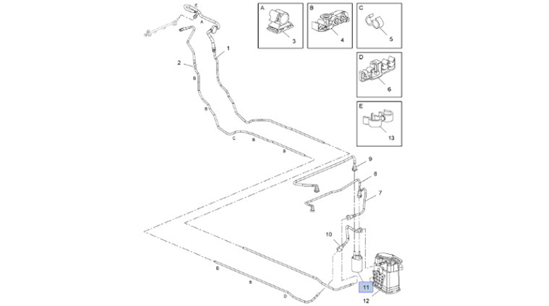 Lọc-xăng-xe-Cruze-chính-hãng-GM-sơ-đồ