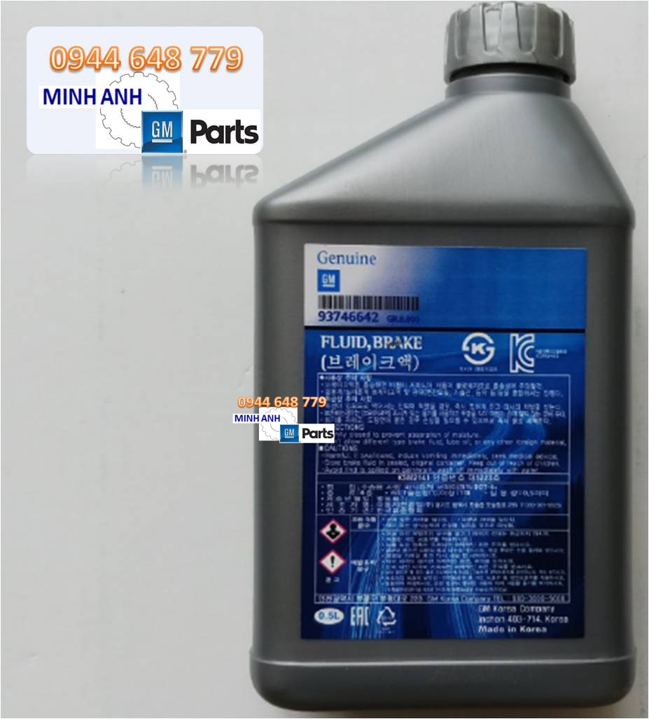 Dầu phanh DOT 4+ chính hãng GM