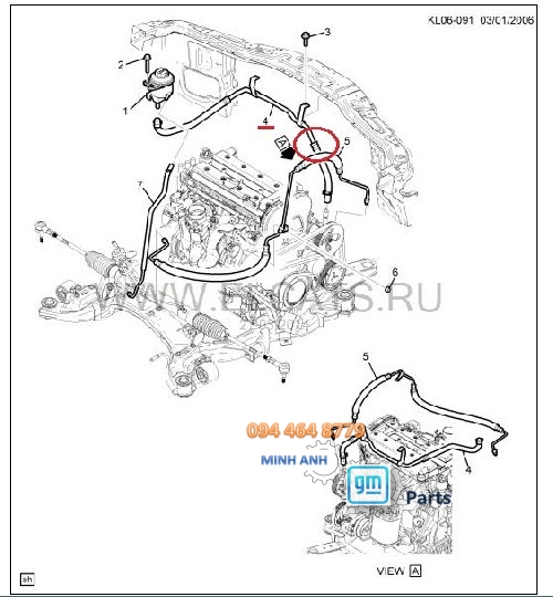 Sơ-đồ-Ống-dầu-trợ-lực-Captiva-đoạn-từ-bình-đến-bơm