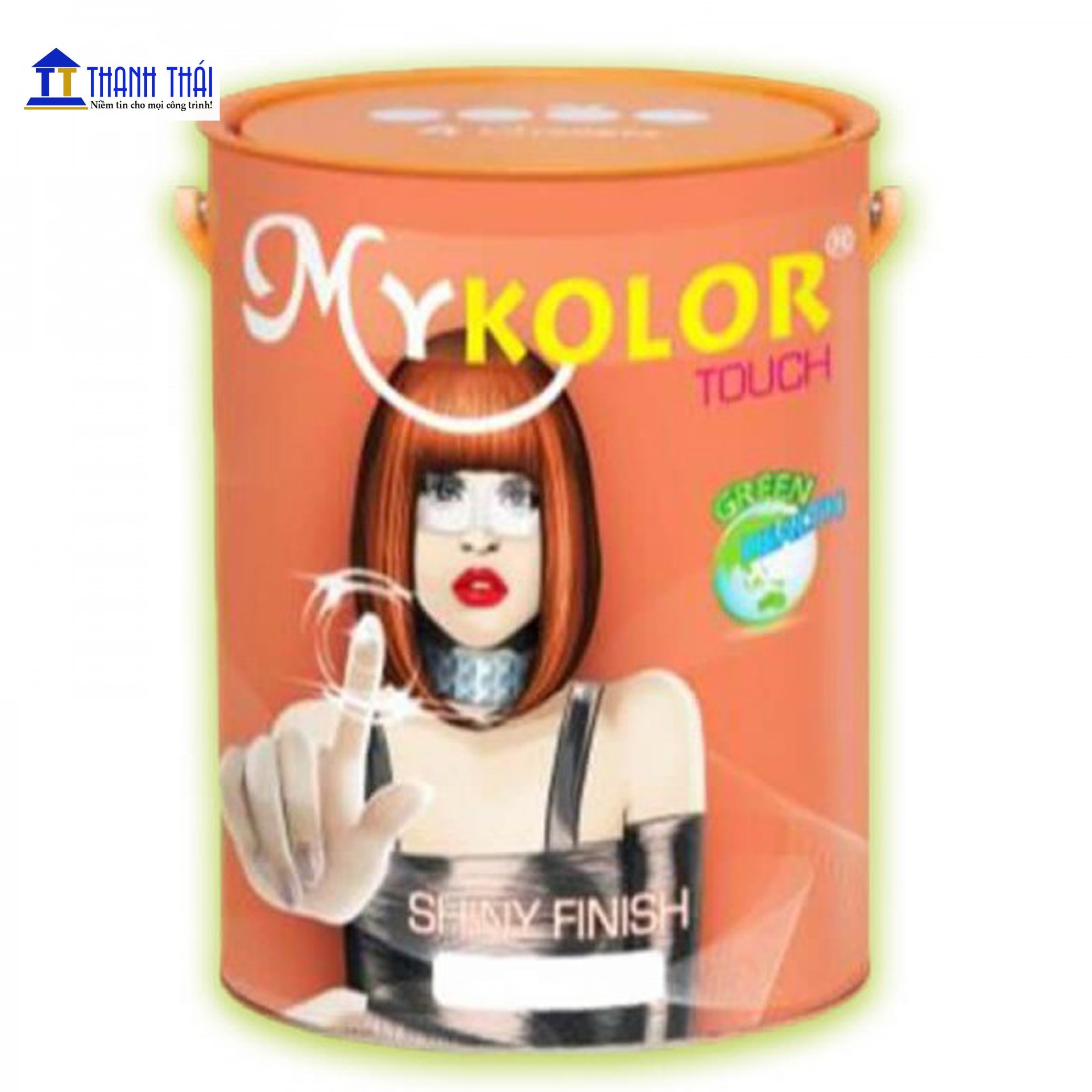 Sơn ngoại thất kinh tế  Mykolor Touch Shiny Finish