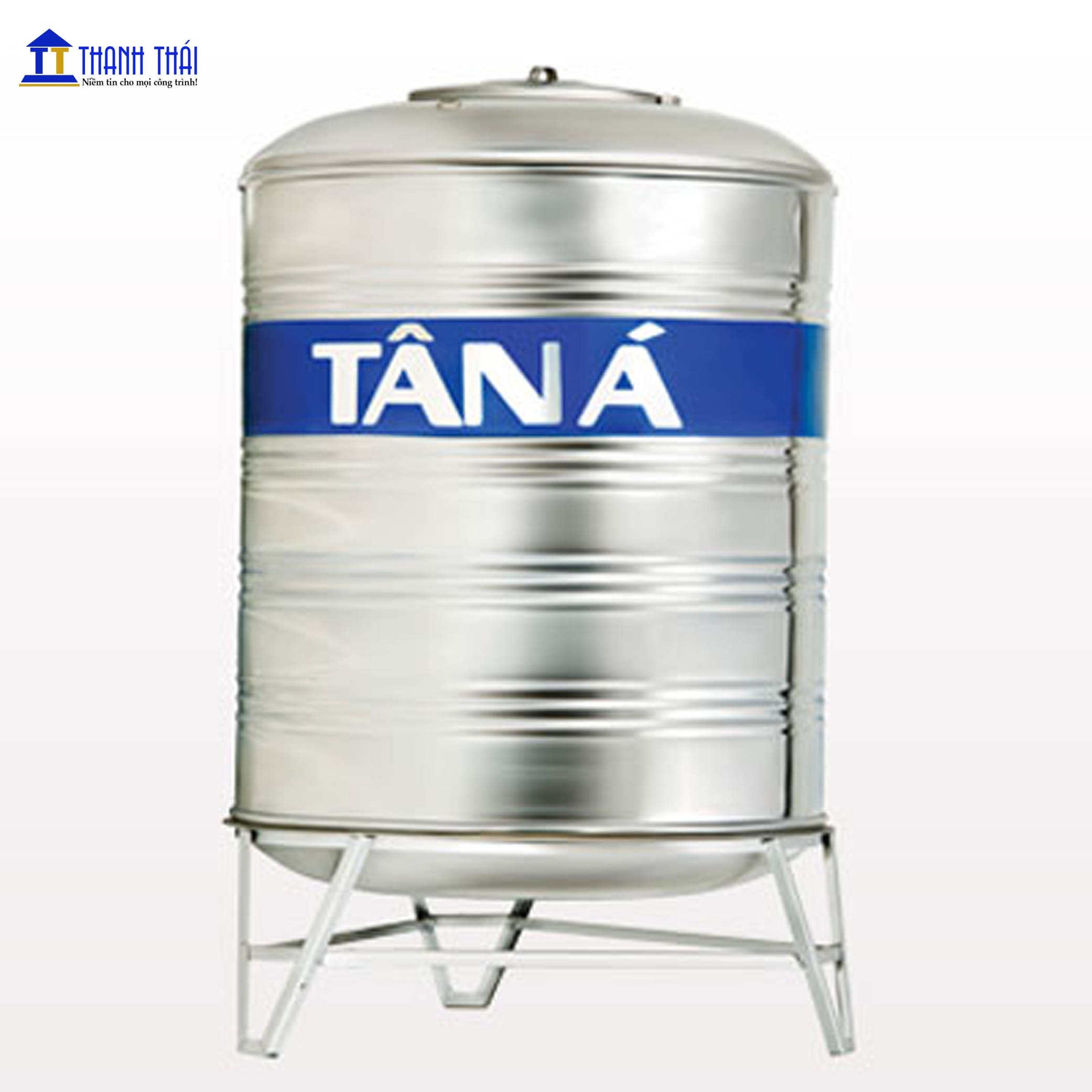 BỒN NƯỚC INOX TÂN Á 301LÍT ĐỨNG TA 301 ( Ø760)