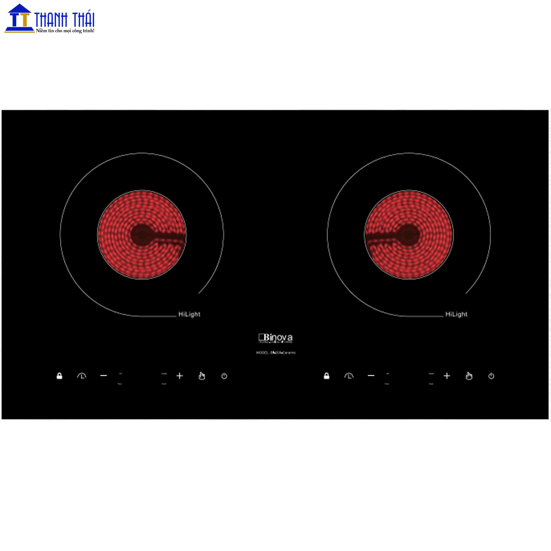 BẾP ĐIỆN TỪ BINOVA BI-208-Ceramic