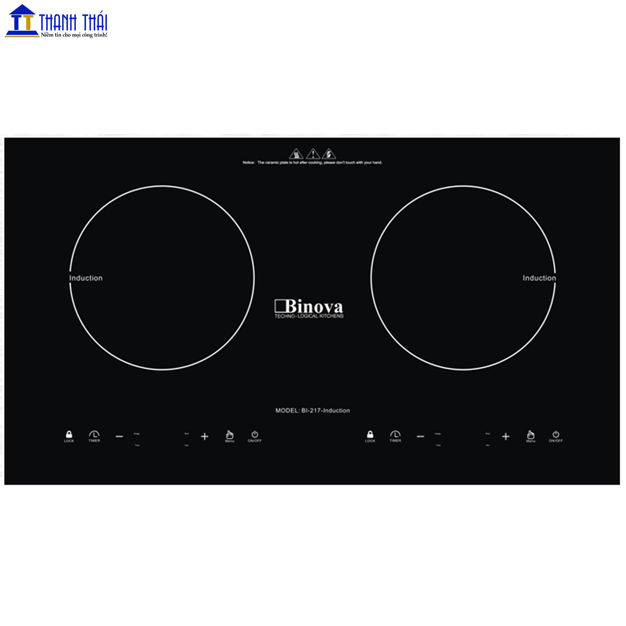 BẾP ĐIỆN TỪ BINOVA BI-217-INDUCTION