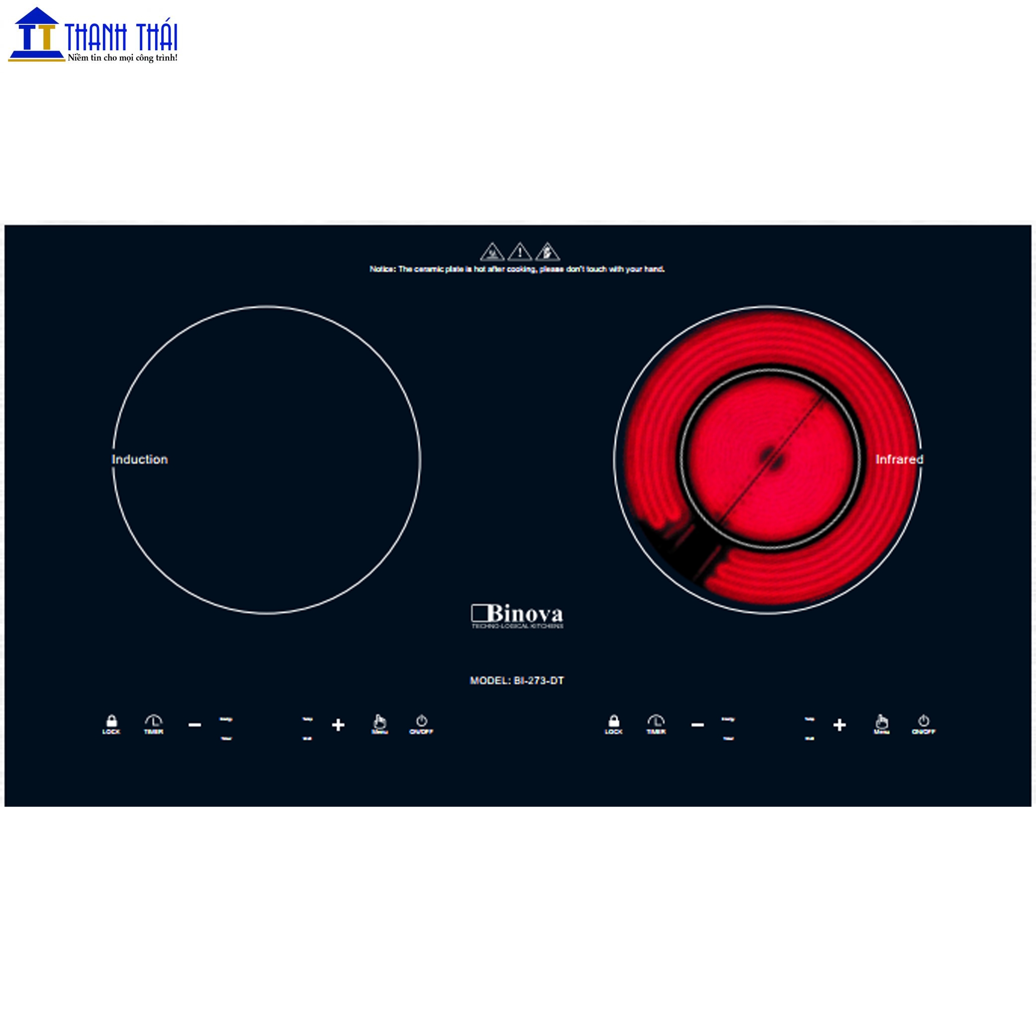 BẾP ĐIỆN TỪ BINOVA BI-273- DT