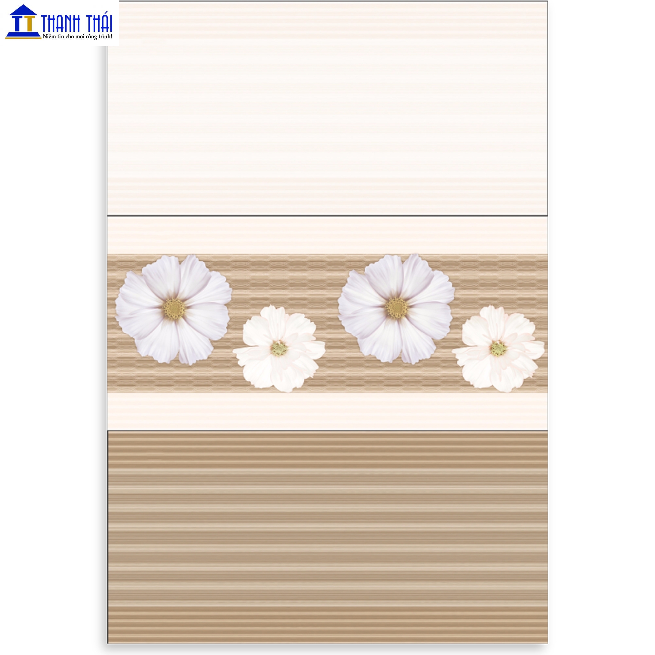 GẠCH ỐP LÁT AMY DAHLIA FLOWER BEIGE